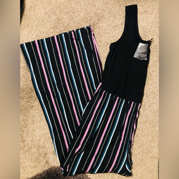 🖤NWT Torrid Challis Jumpsuit - Picture 8 of 10